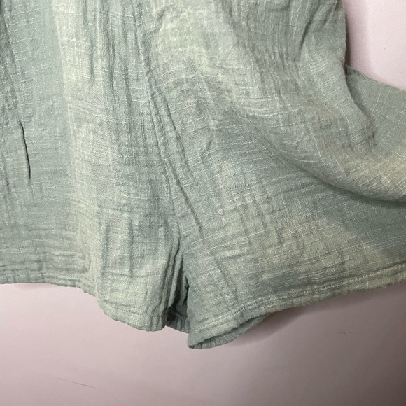 Aerie Green Sleeveless Romper Size S - Picture 6 of 6